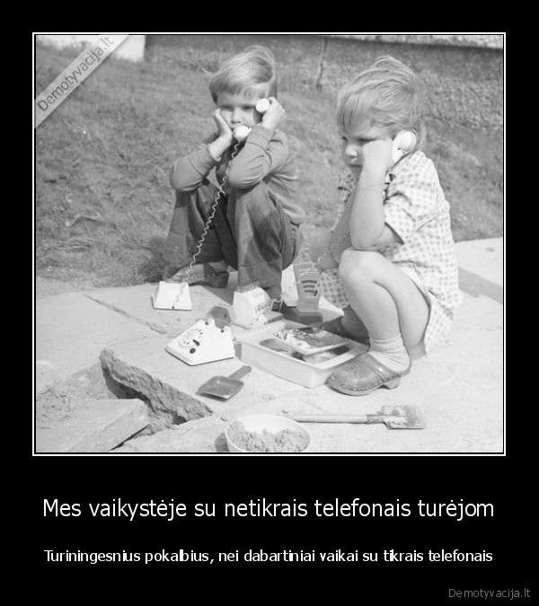 vaikyste,telefonai
