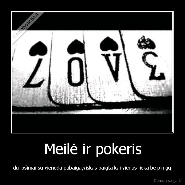 pokeris,meile