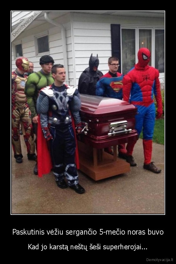 superherojai,laidotuves,mirtis