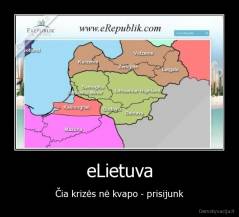 eLietuva - Čia krizės nė kvapo - prisijunk